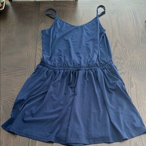 Chic Navy Blue Women's Jumpsuit